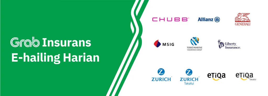 Grab Insurans E-hailing Harian